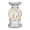 Haute Decor Snowburst 7 Inch Battery Operated Deer in Woods Christmas Snow Globe with Candle Holder and Built-in Timer, 3 Warm White LED�s and Pulsing Snow Swirls for Pillar Candles